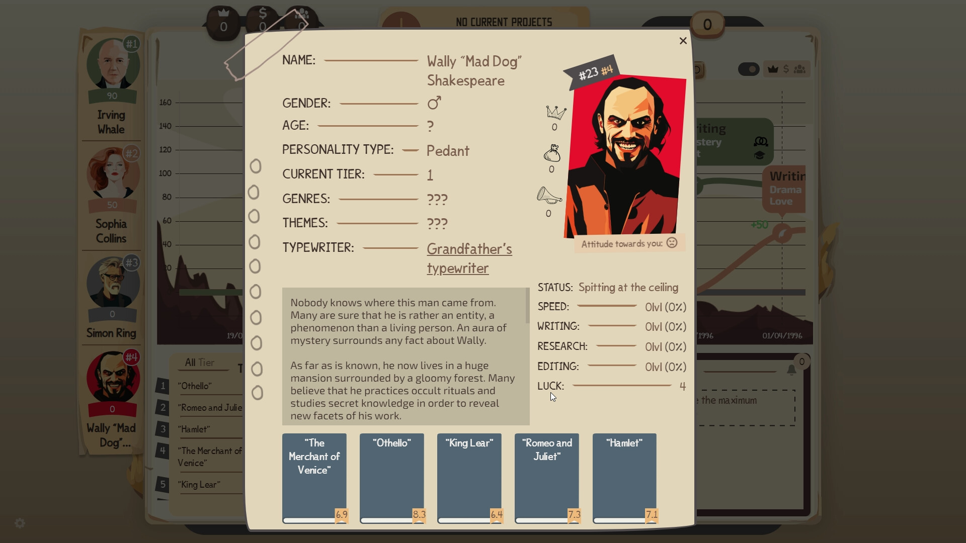 Скриншот: Writer's Rush