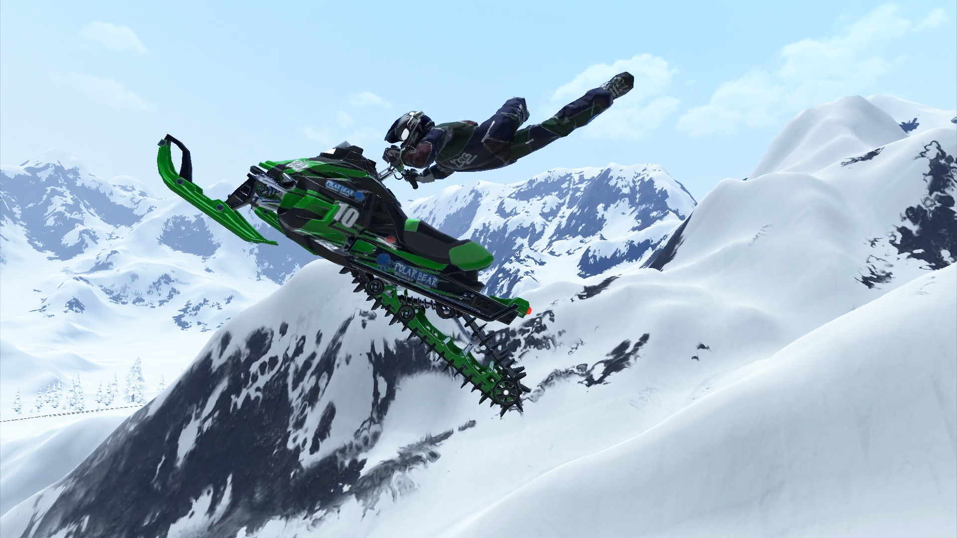 Скриншот: Snow Moto Racing Freedom