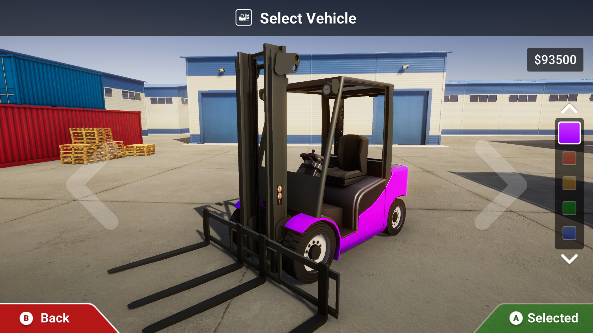 Скриншот 9: Forklift Simulator 2023