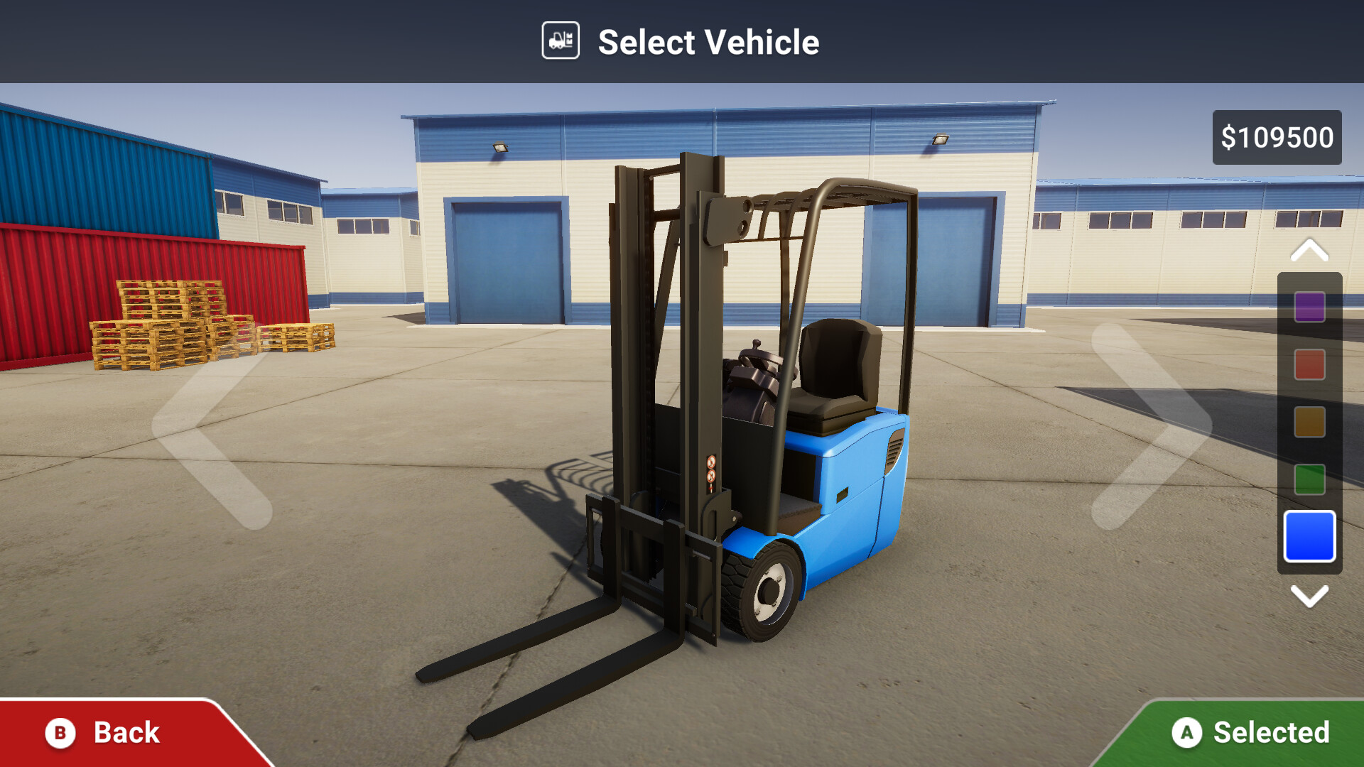 Скриншот 10: Forklift Simulator 2023