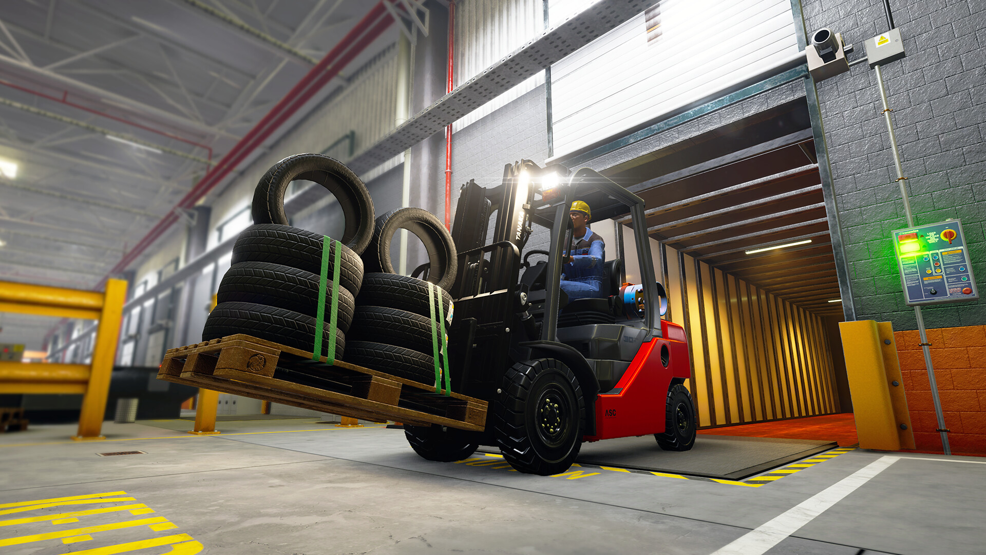 Скриншот: Forklift Simulator