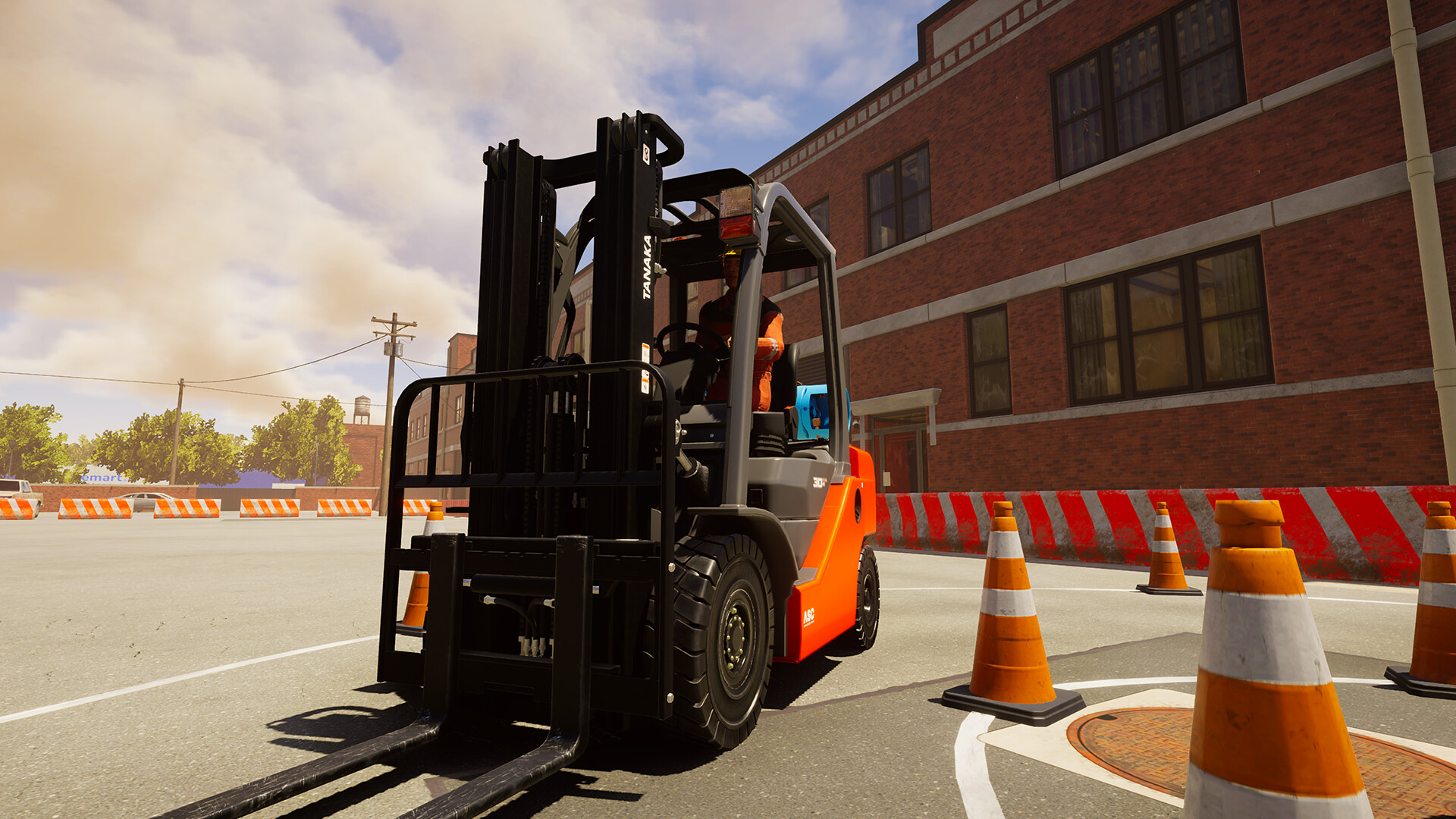 Скриншот: Forklift Simulator