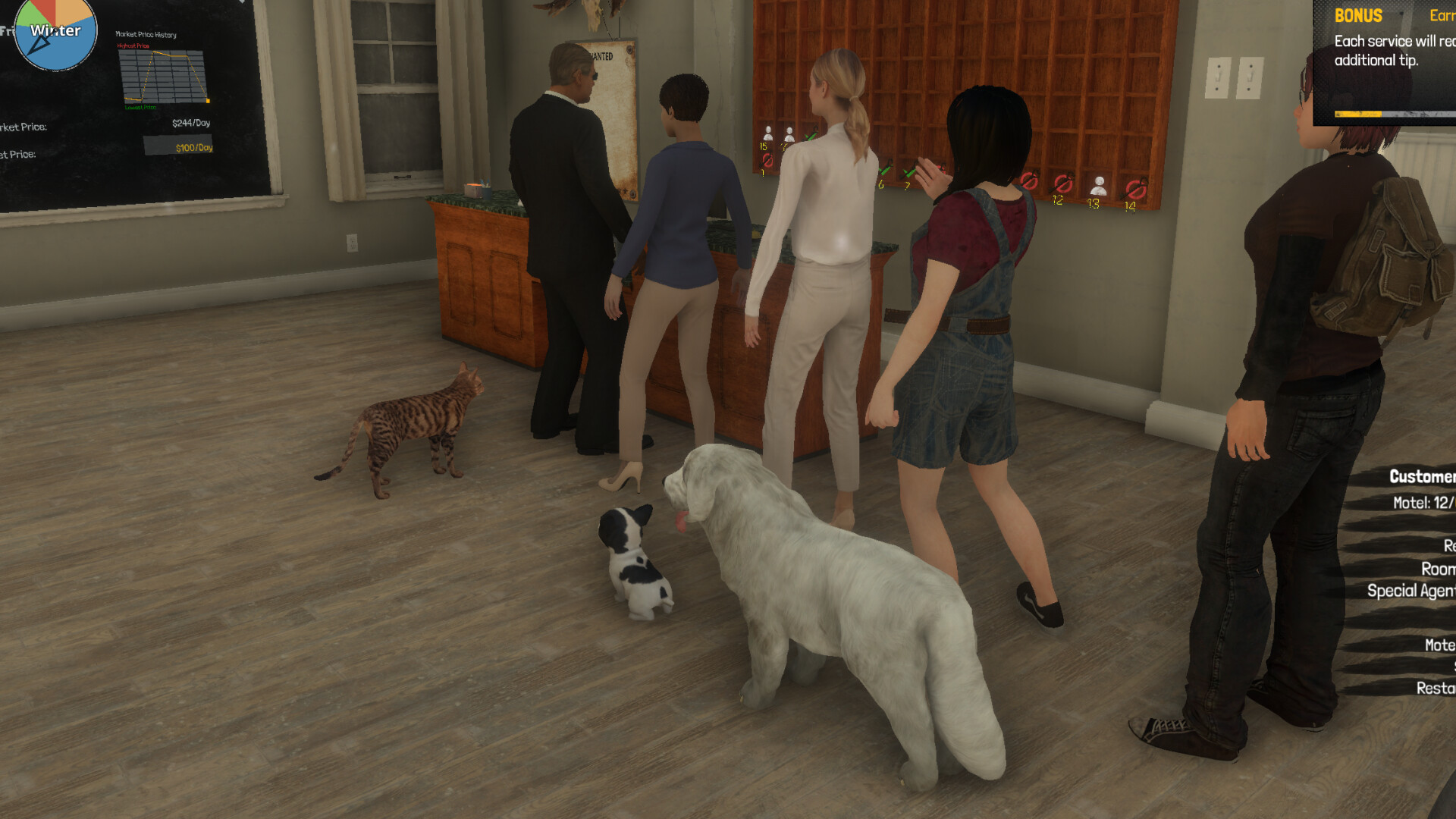 Скриншот: Arctic Motel Simulator