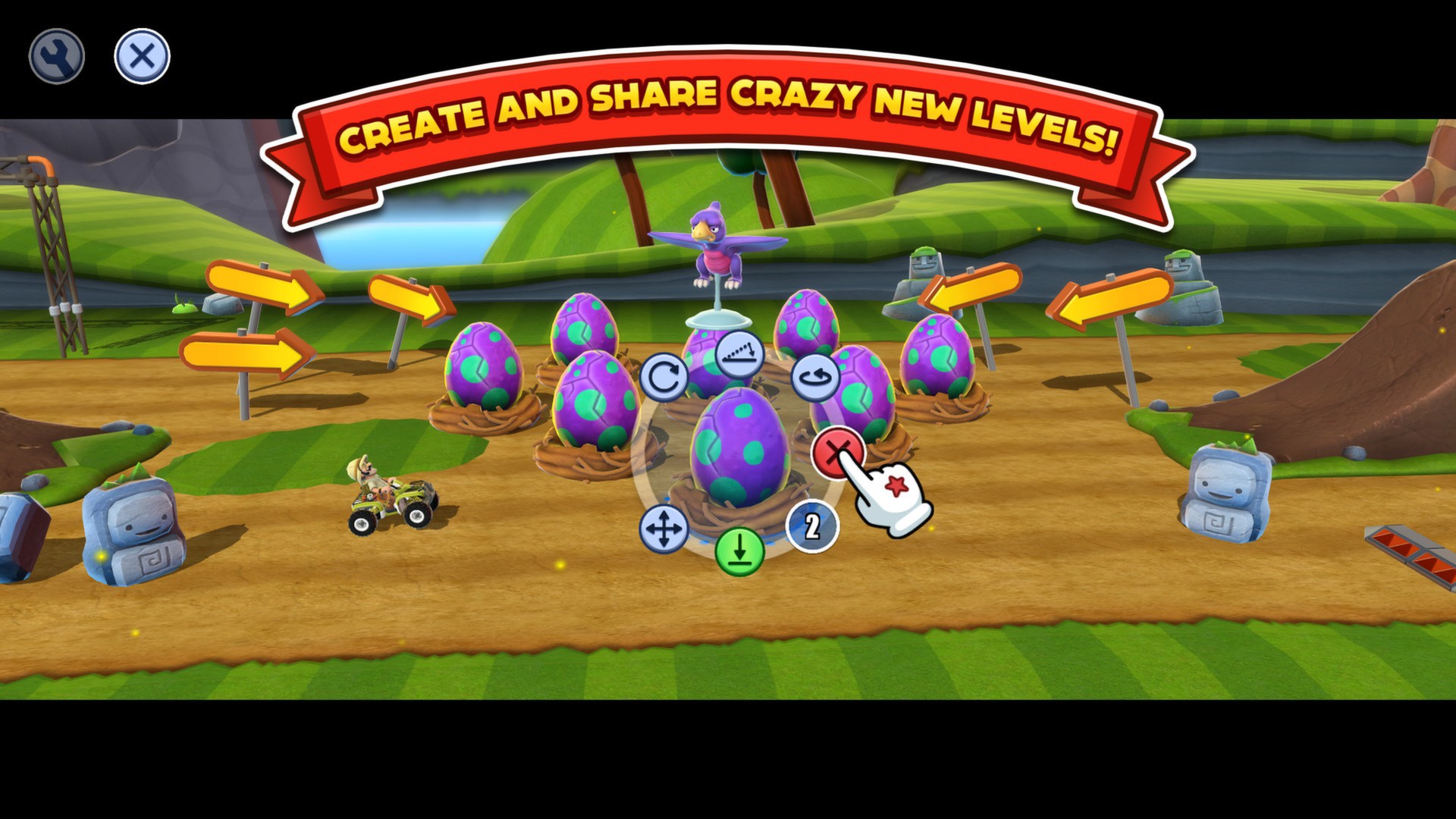 Скриншот: Joe Danger 2: The Movie