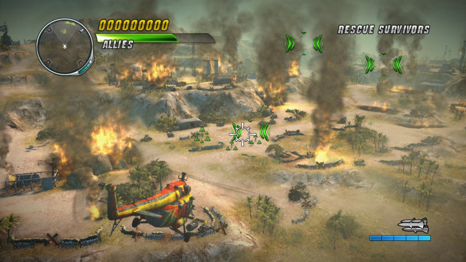 Скриншот: Thunder Wolves