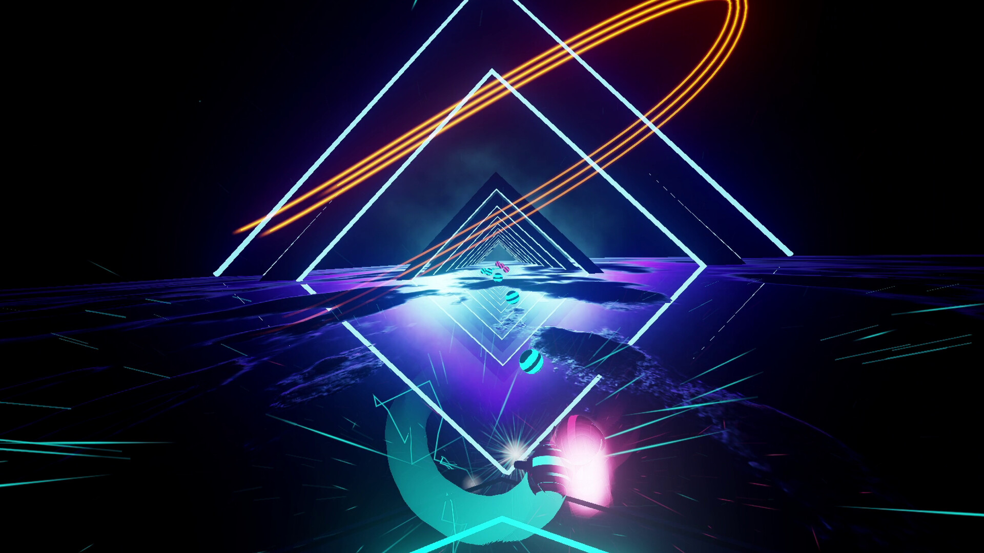 Скриншот: Synth Riders