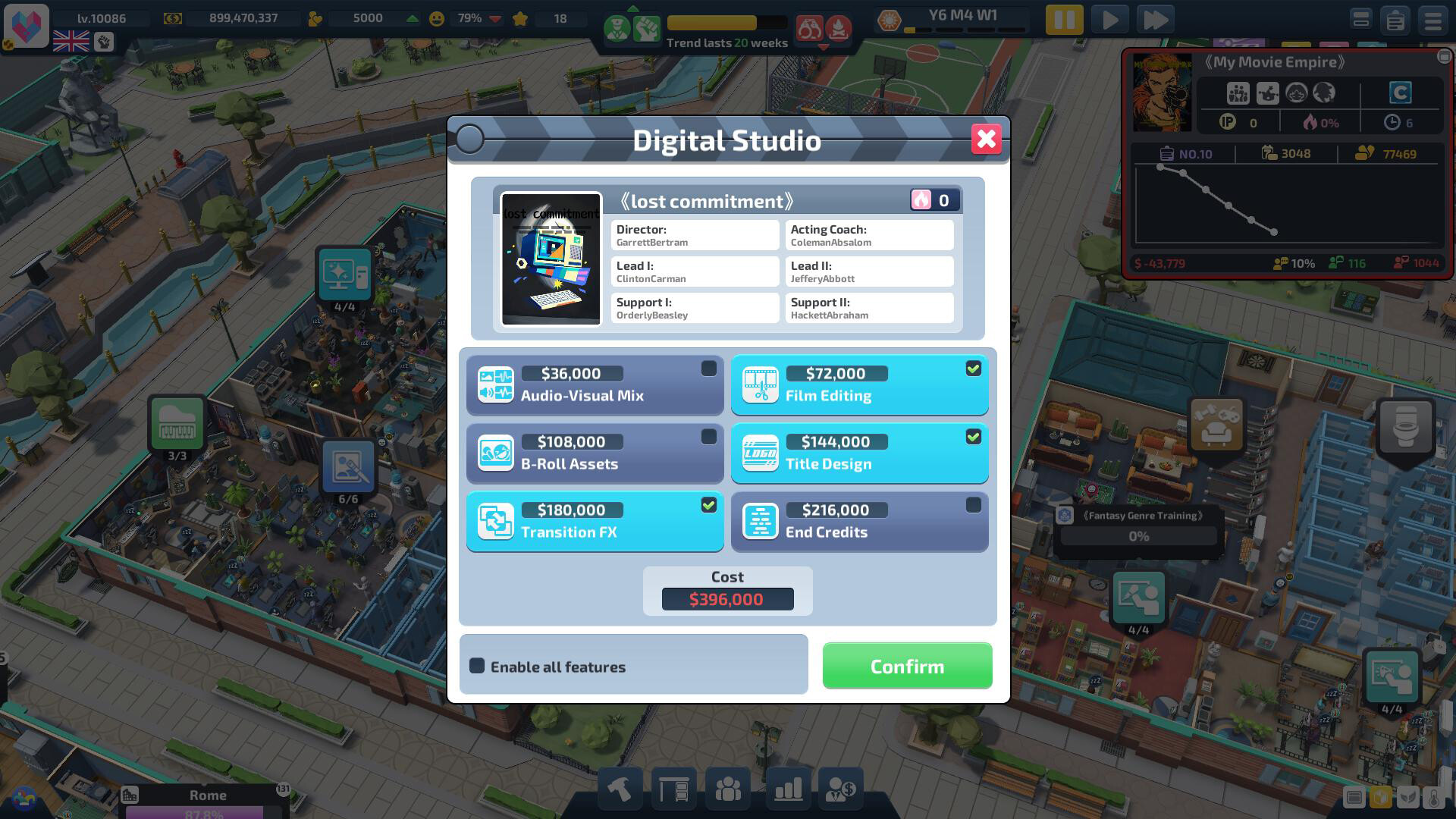 Скриншот 10: Super Movie Tycoon