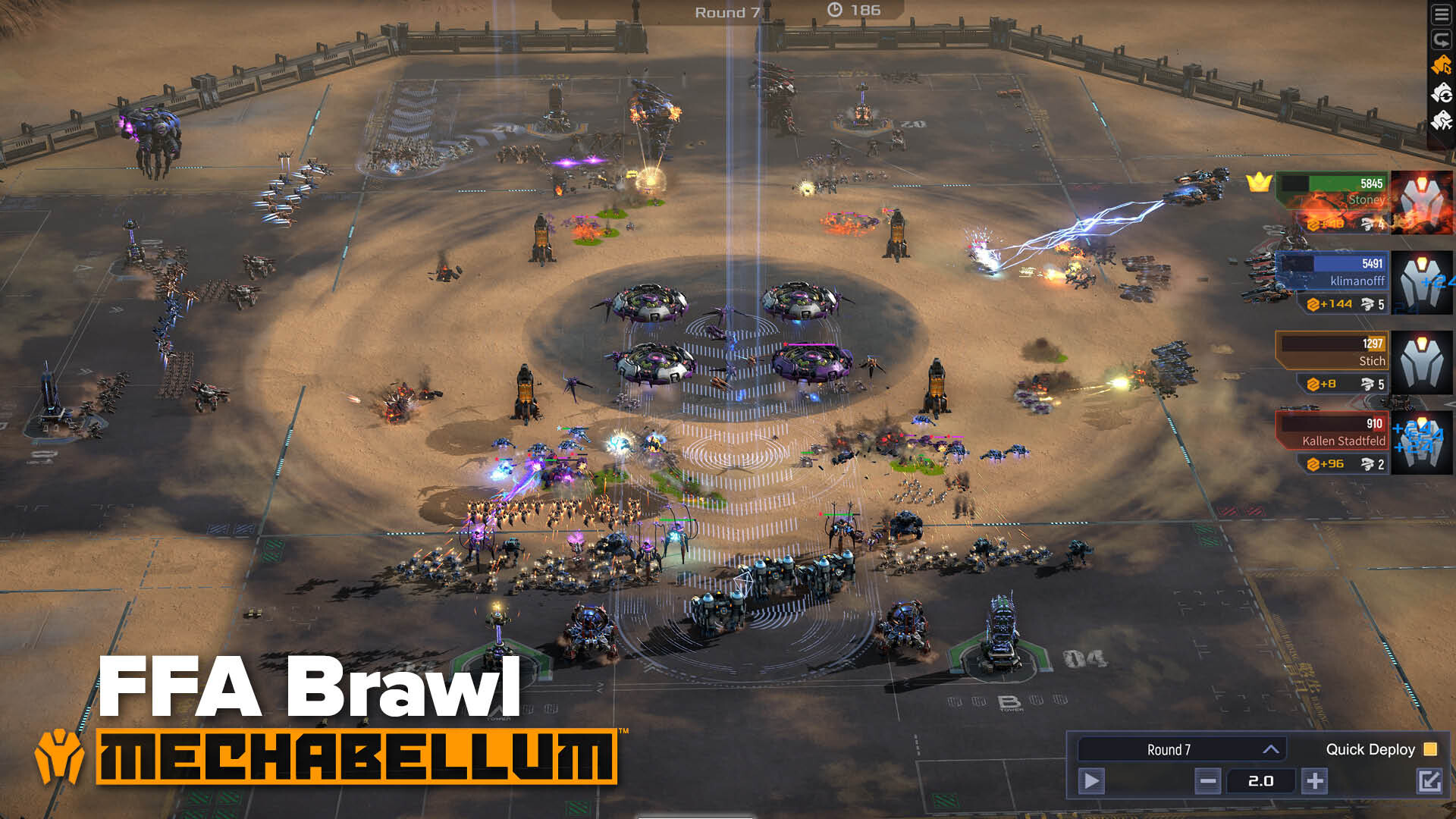 Скриншот: Mechabellum