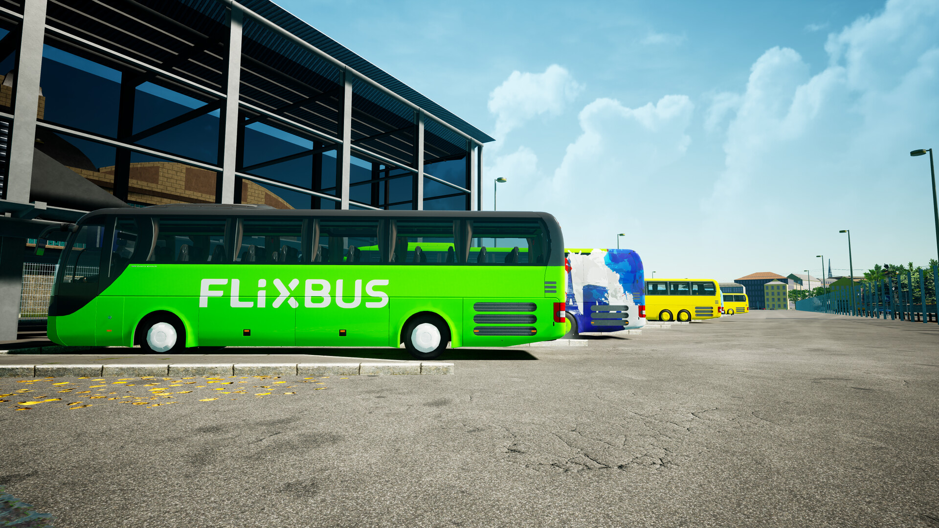 Скриншот: Fernbus Simulator