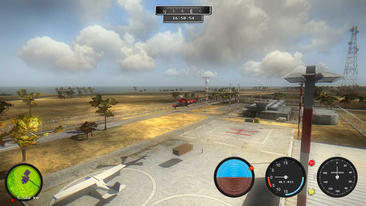 Скриншот: Helicopter Simulator 2014: Search and Rescue Demo