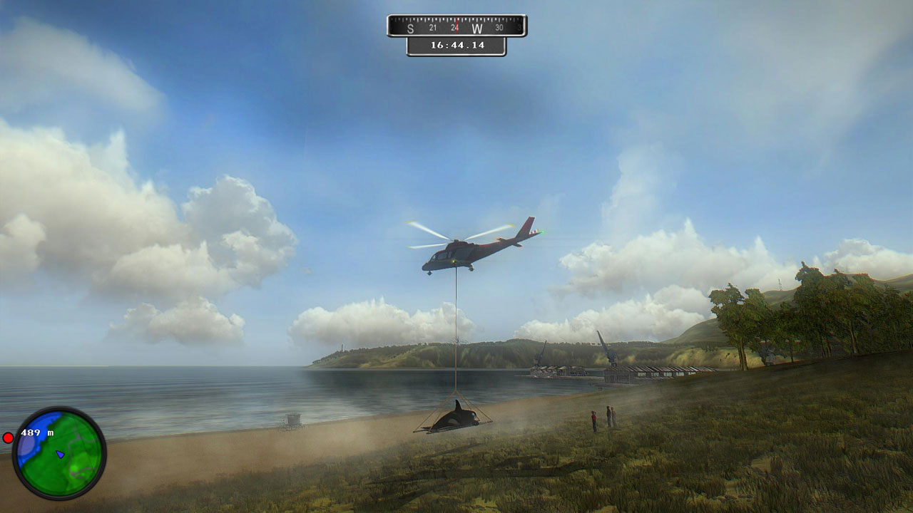 Скриншот 7: Helicopter Simulator 2014: Search and Rescue Demo