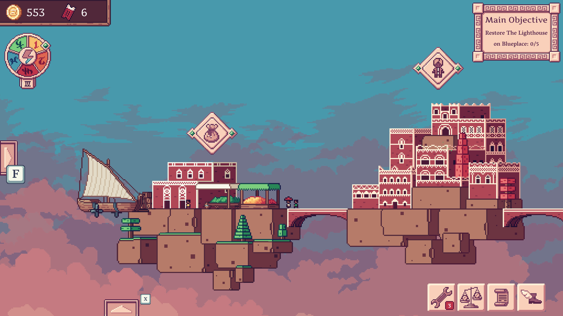 Скриншот: Merchant of the Skies