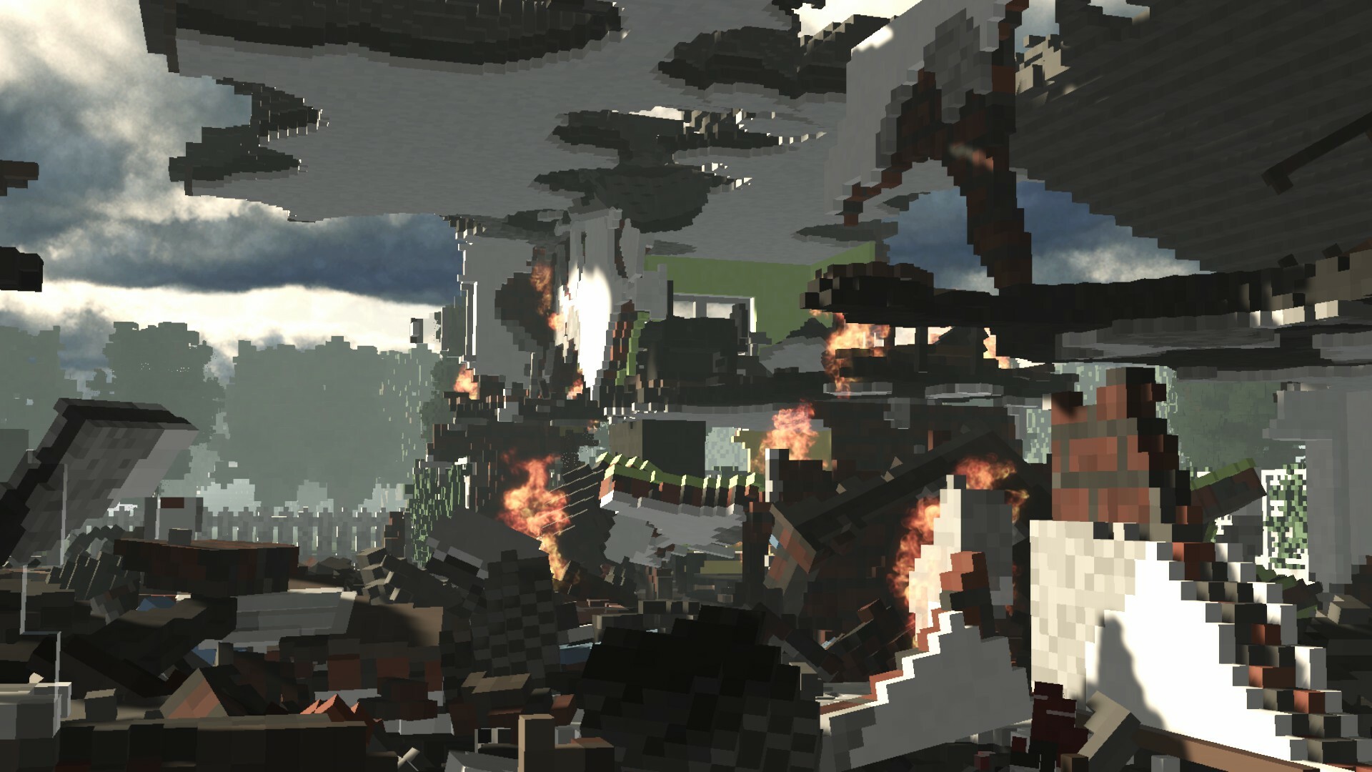 Скриншот: Voxel Project VR