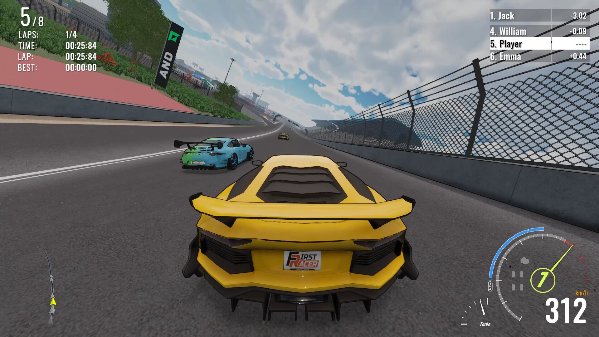 Скриншот 9: First Racer