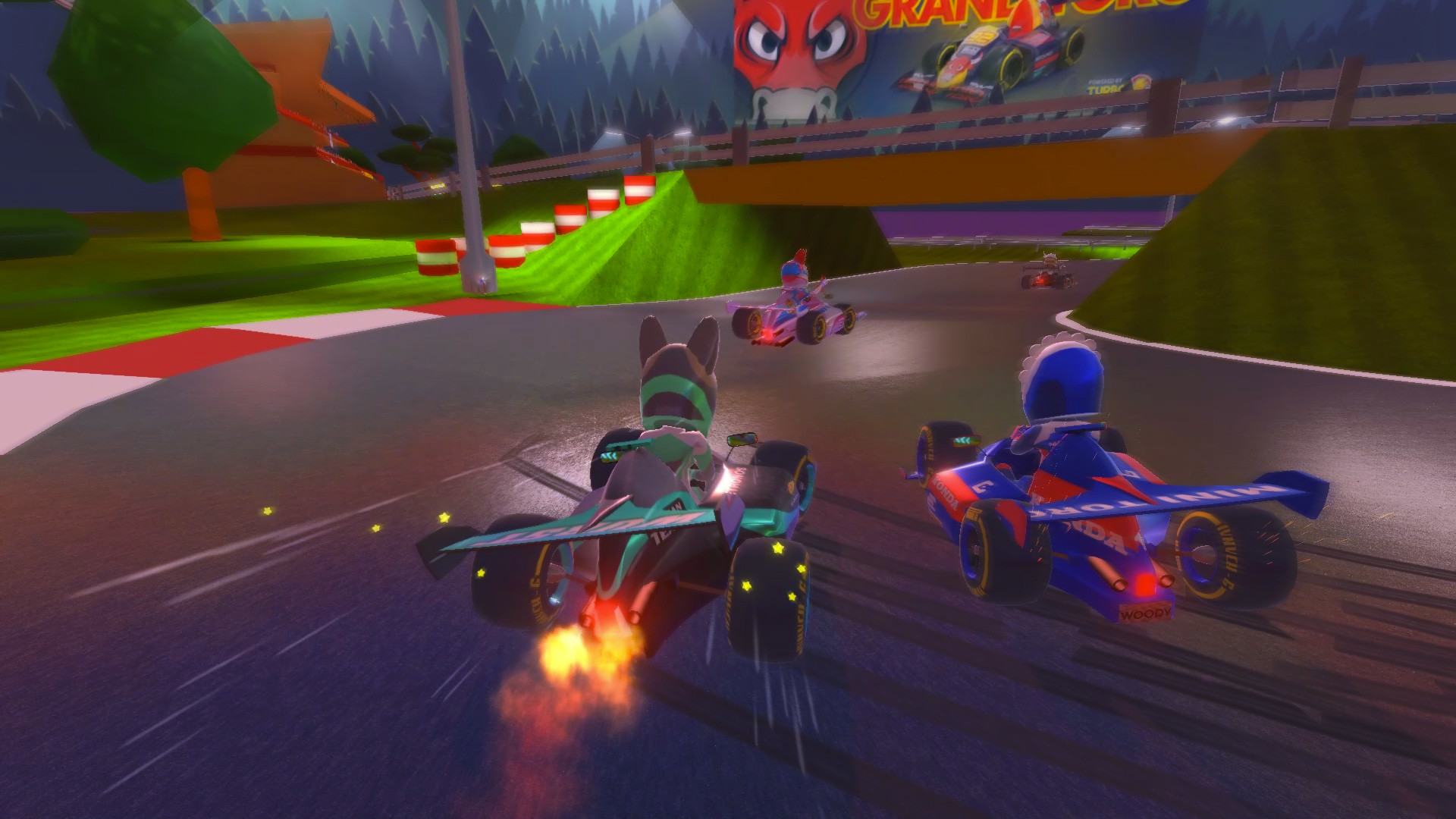 Скриншот: Touring Karts