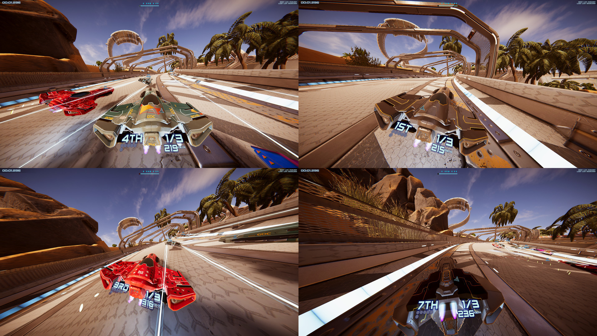 Скриншот: Antigraviator