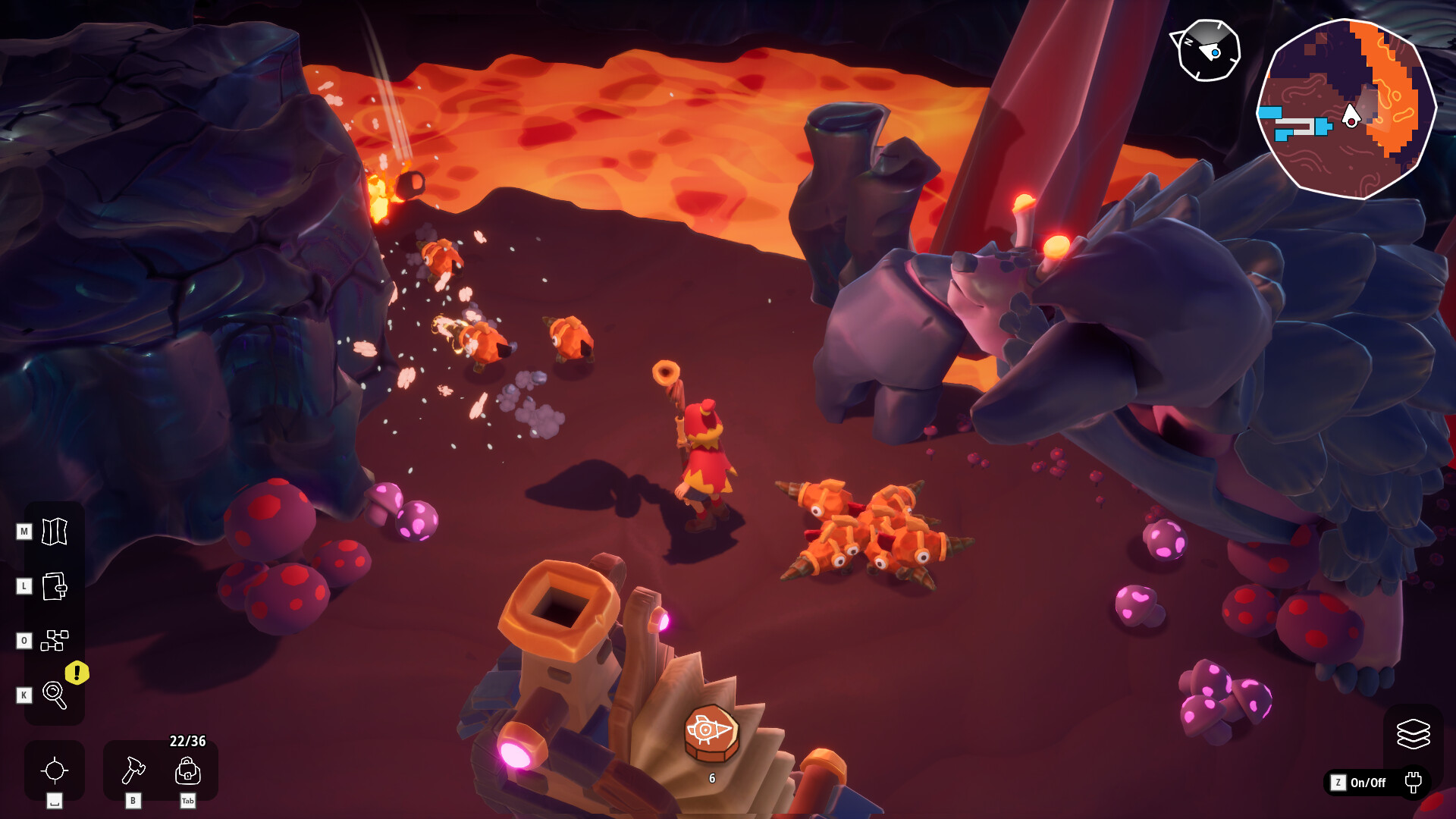 Скриншот: Oddsparks: An Automation Adventure