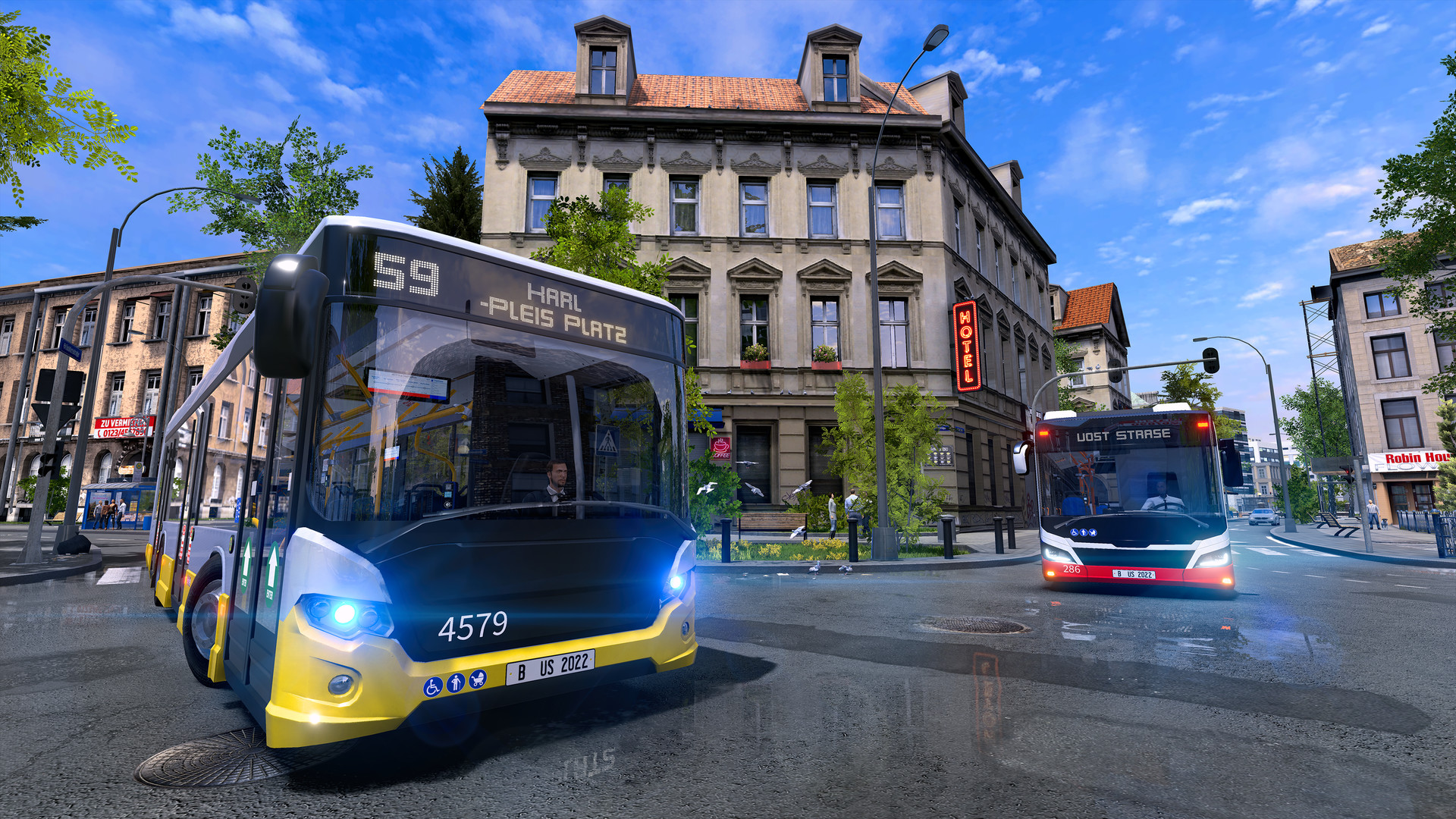 Скриншот: Bus Driving Sim 22