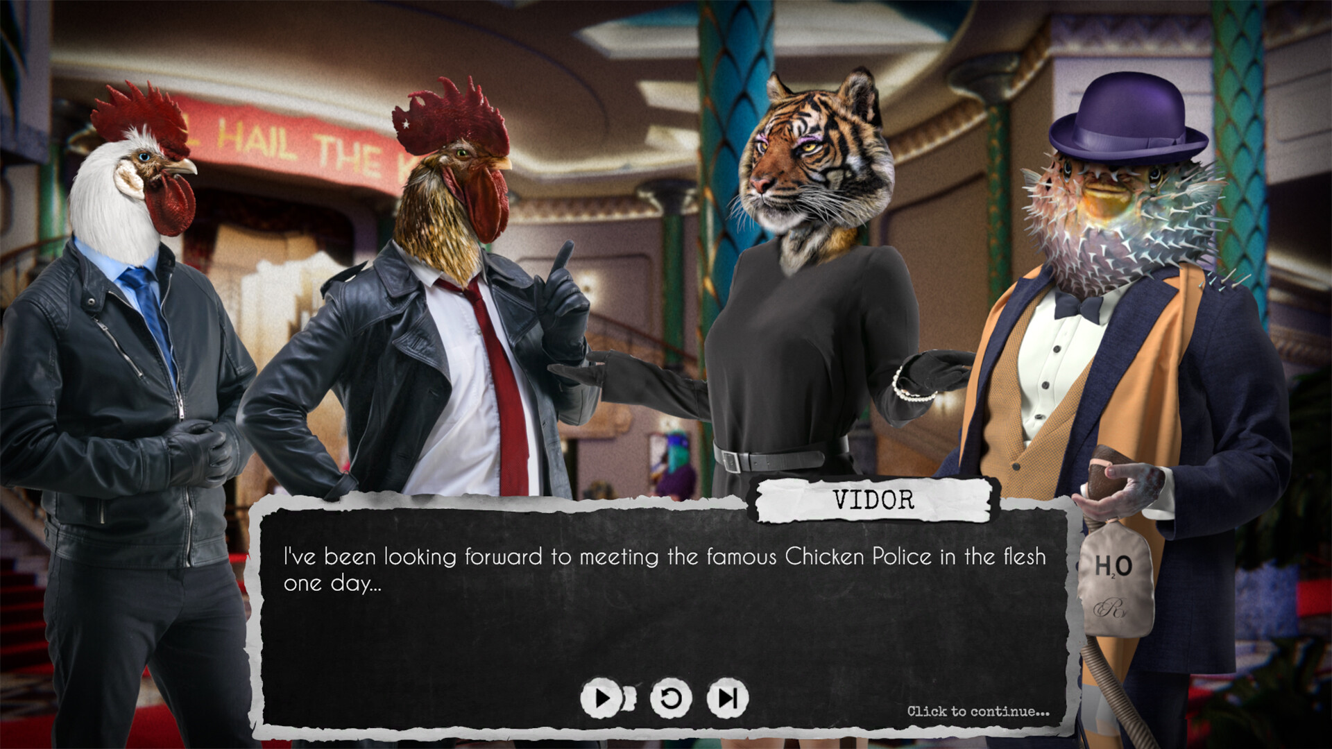 Скриншот 16: Chicken Police: Into the HIVE!