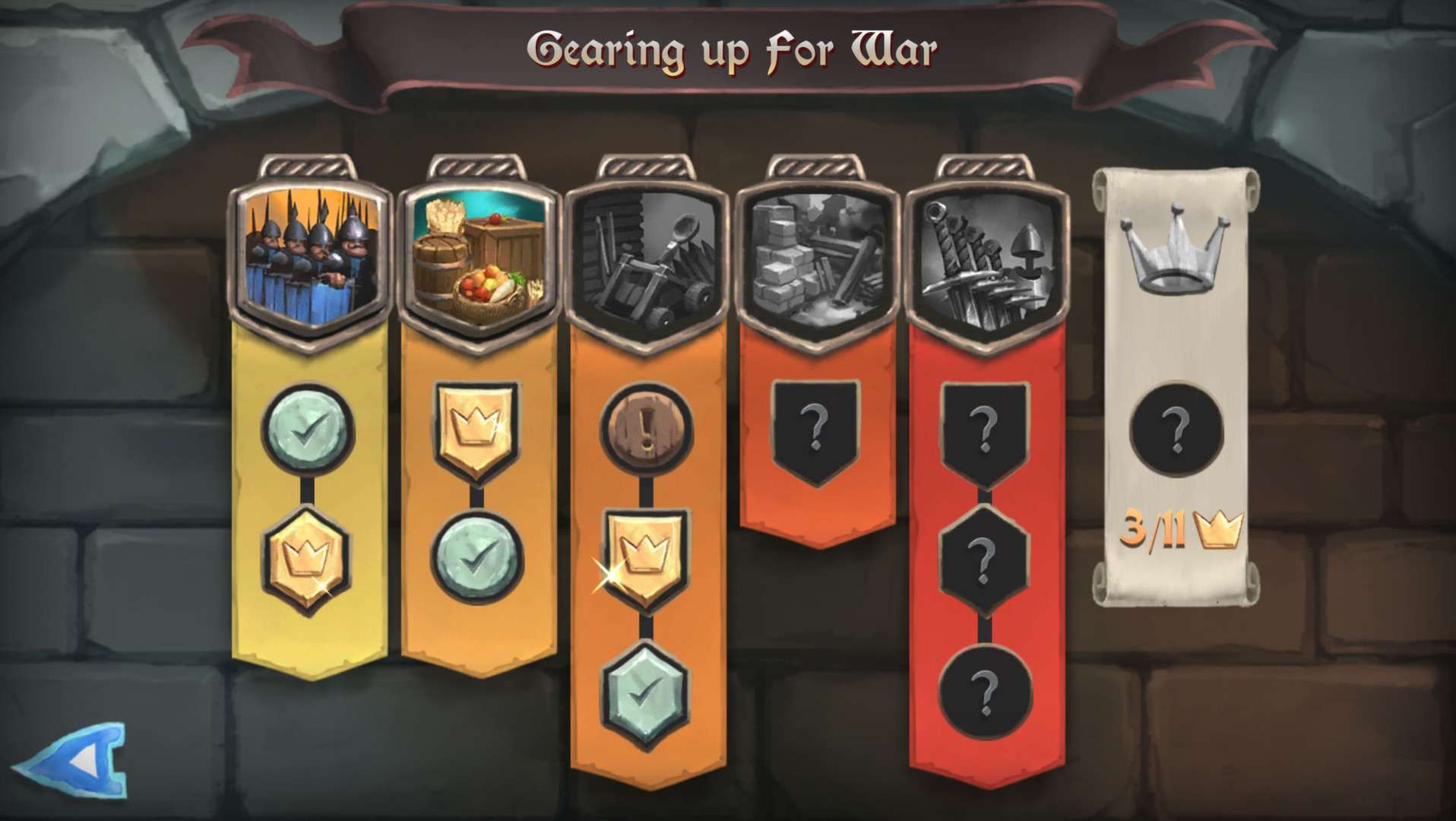 Скриншот: Bridge Constructor Medieval