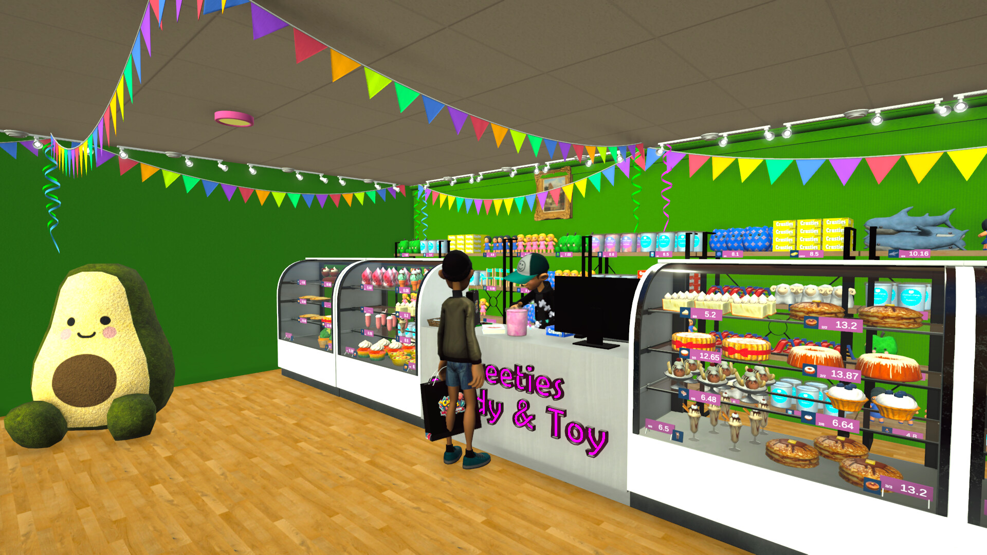 Скриншот: Candy & Toys Store Simulator