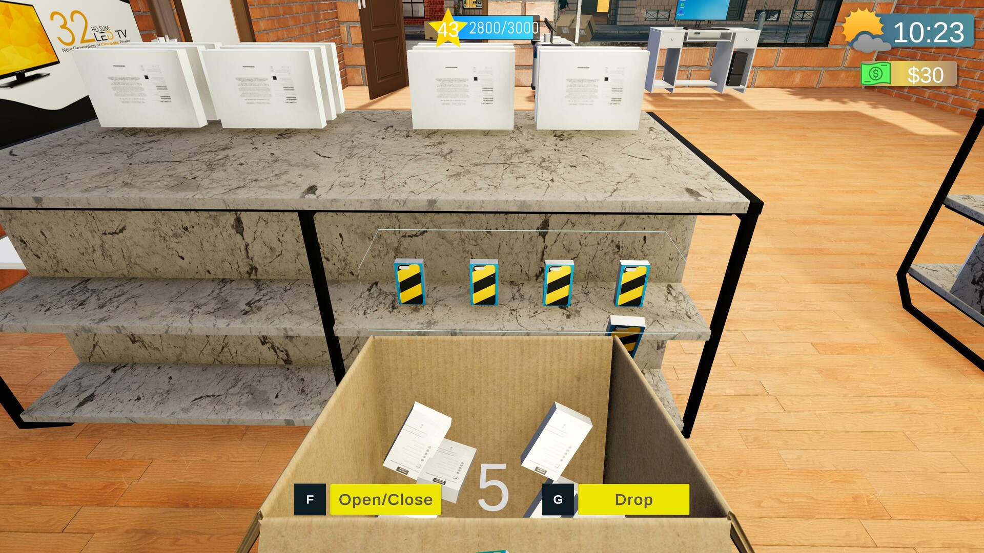 Скриншот: Tech Store Simulator