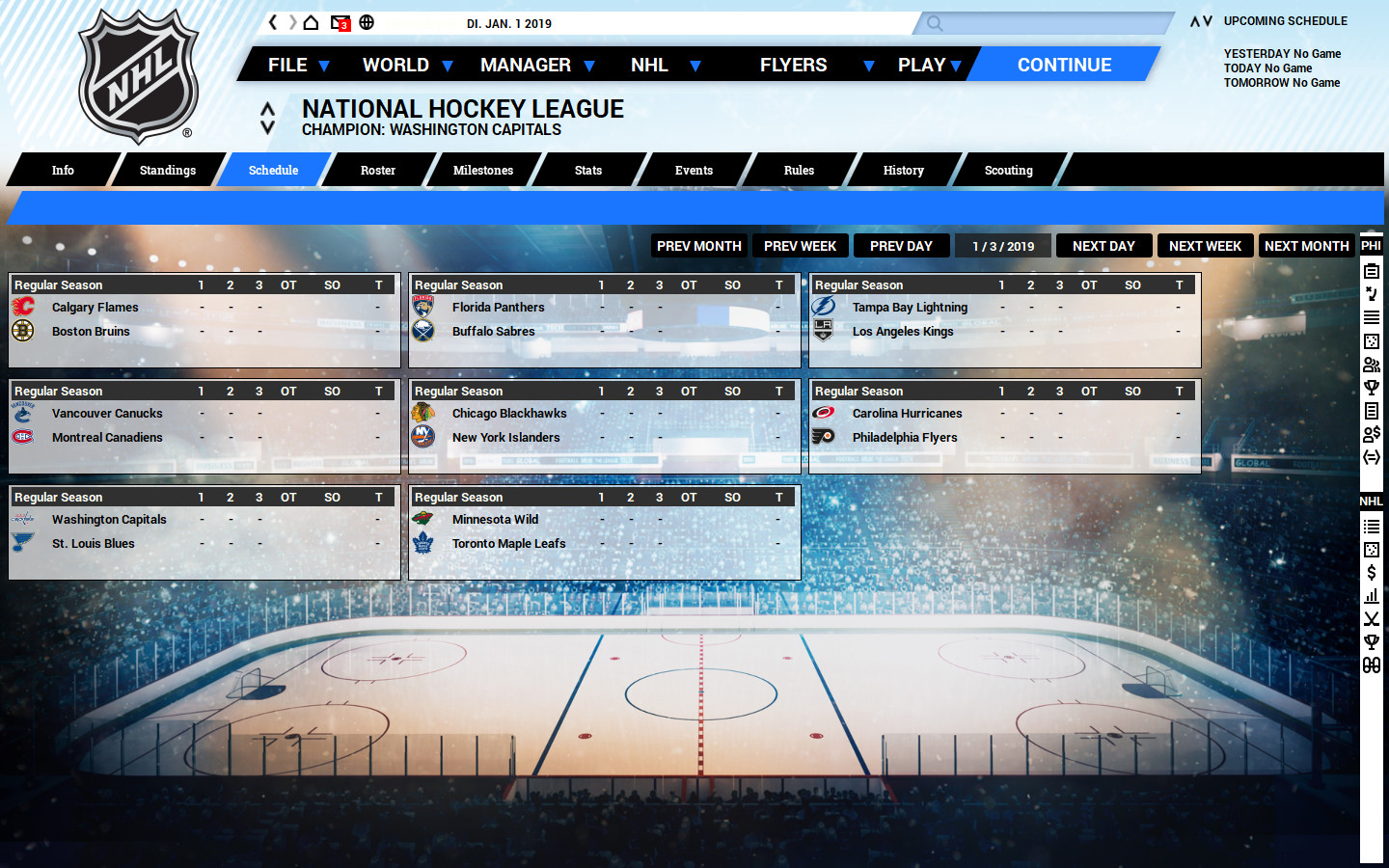Скриншот: Franchise Hockey Manager 5