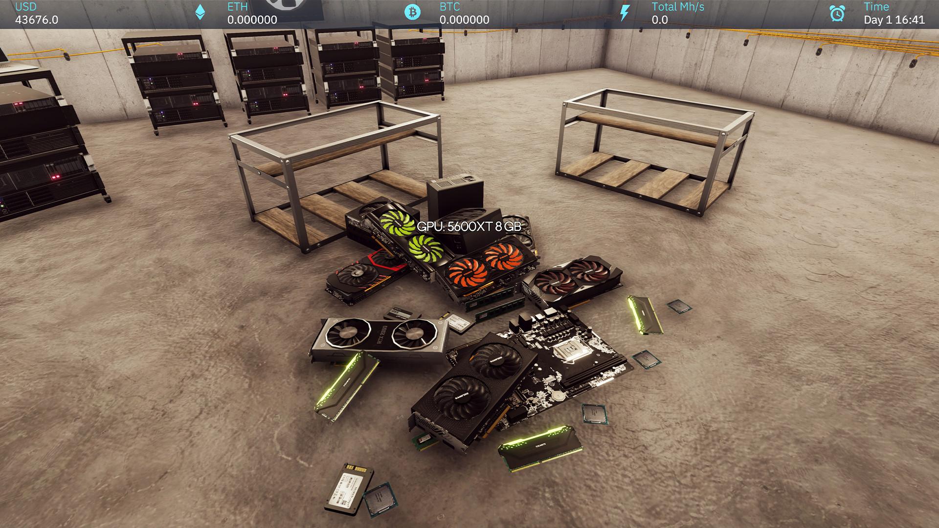 Скриншот: Crypto Mining Simulator