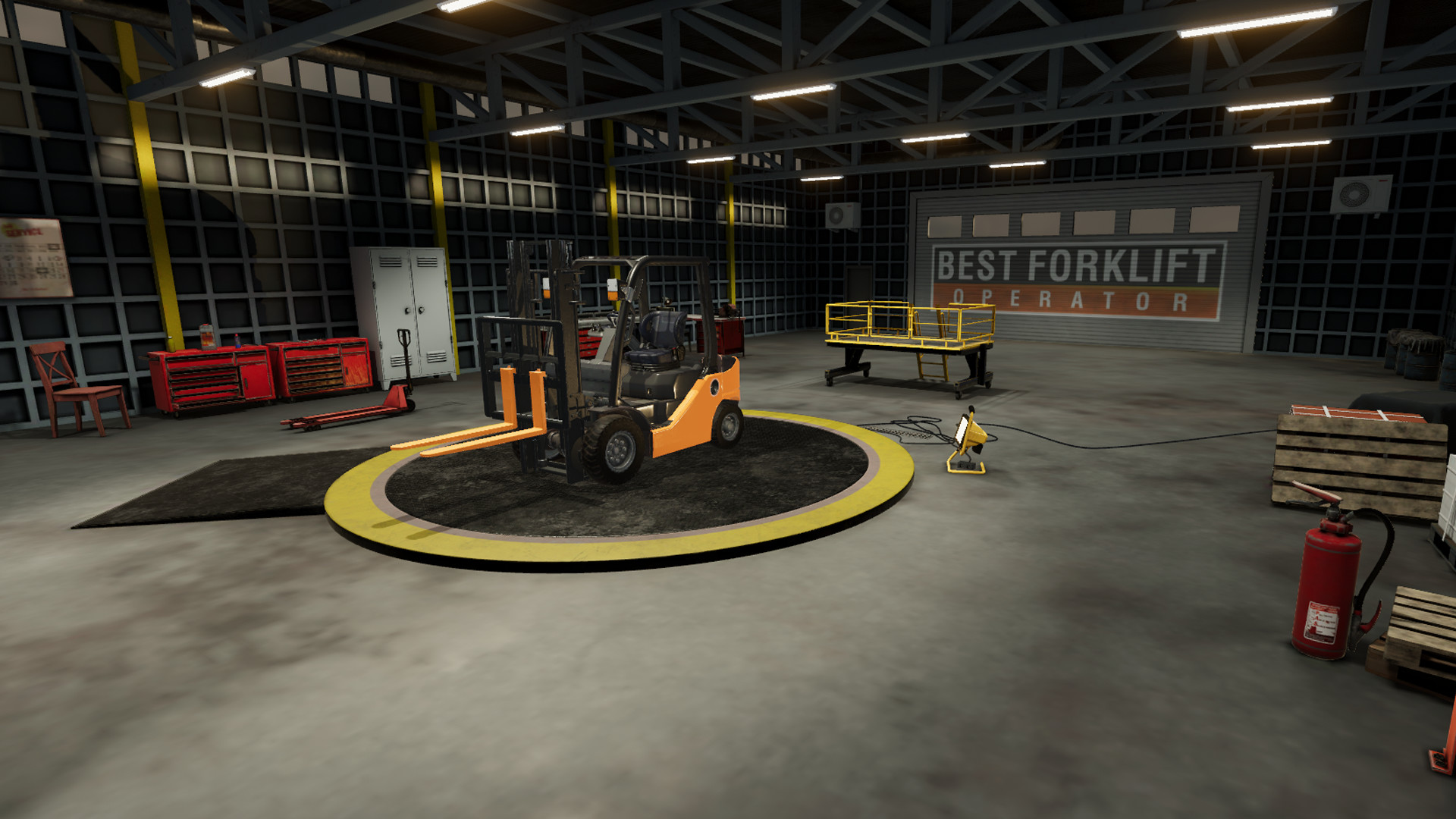 Скриншот: Best Forklift Operator