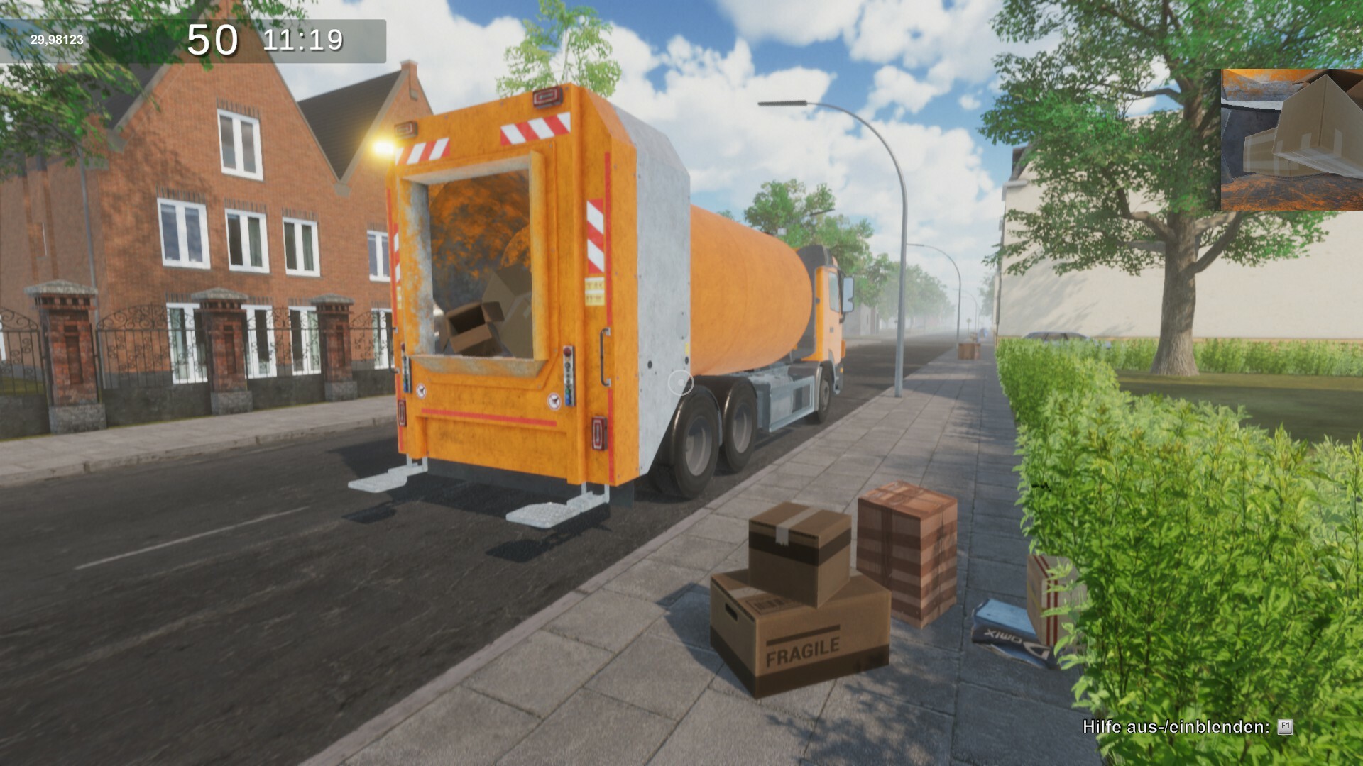 Скриншот 7: Garbage Truck Simulator