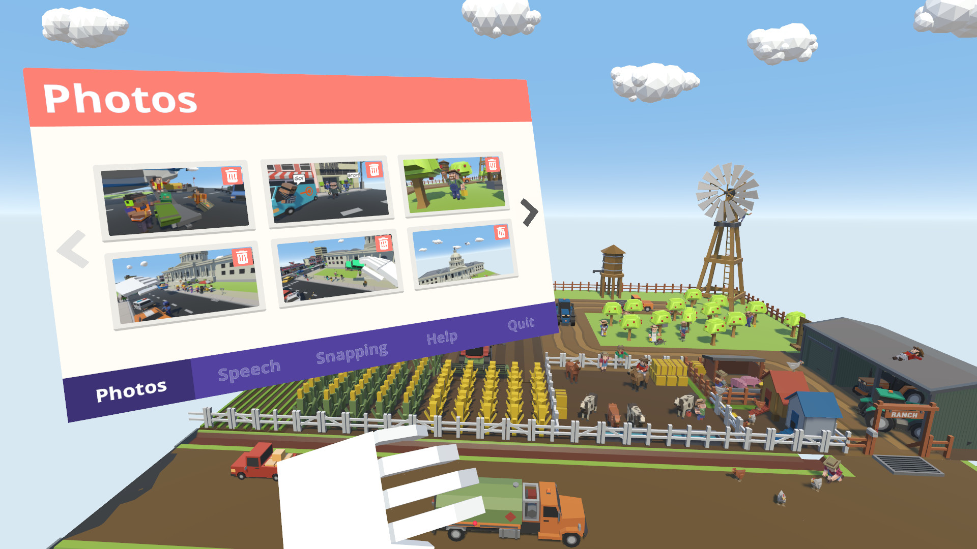 Скриншот: Tiny Town VR