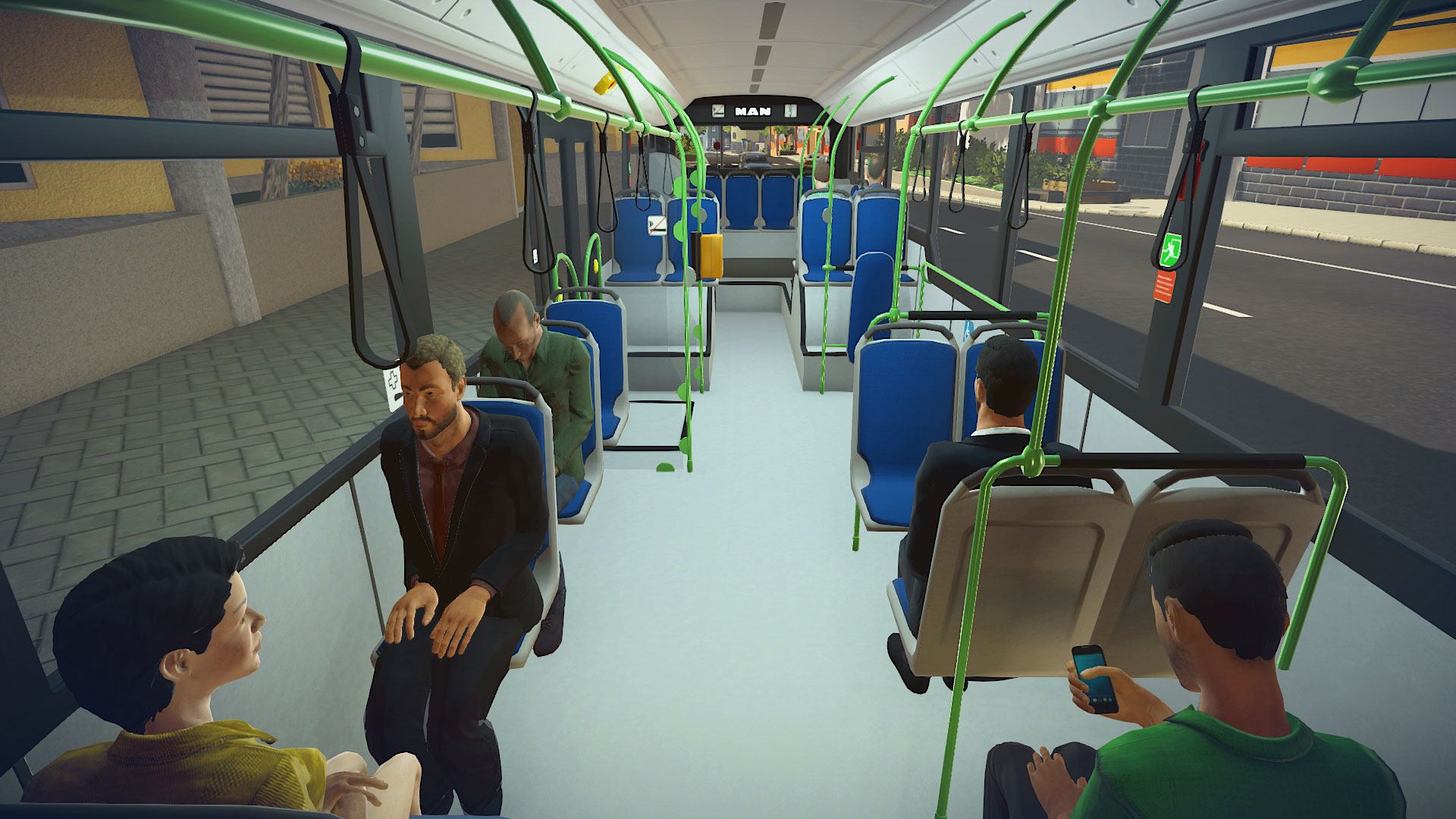 Скриншот: Bus Simulator 16