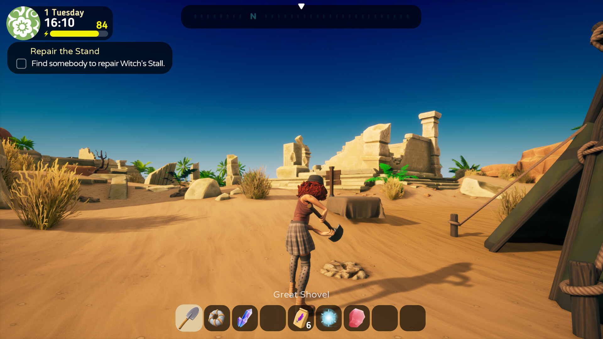 Скриншот: The Witch of Fern Island