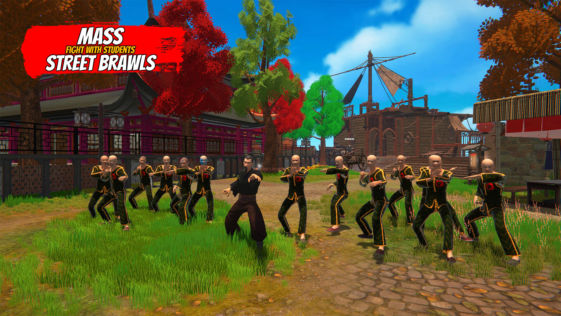 Скриншот: Fight School Simulator