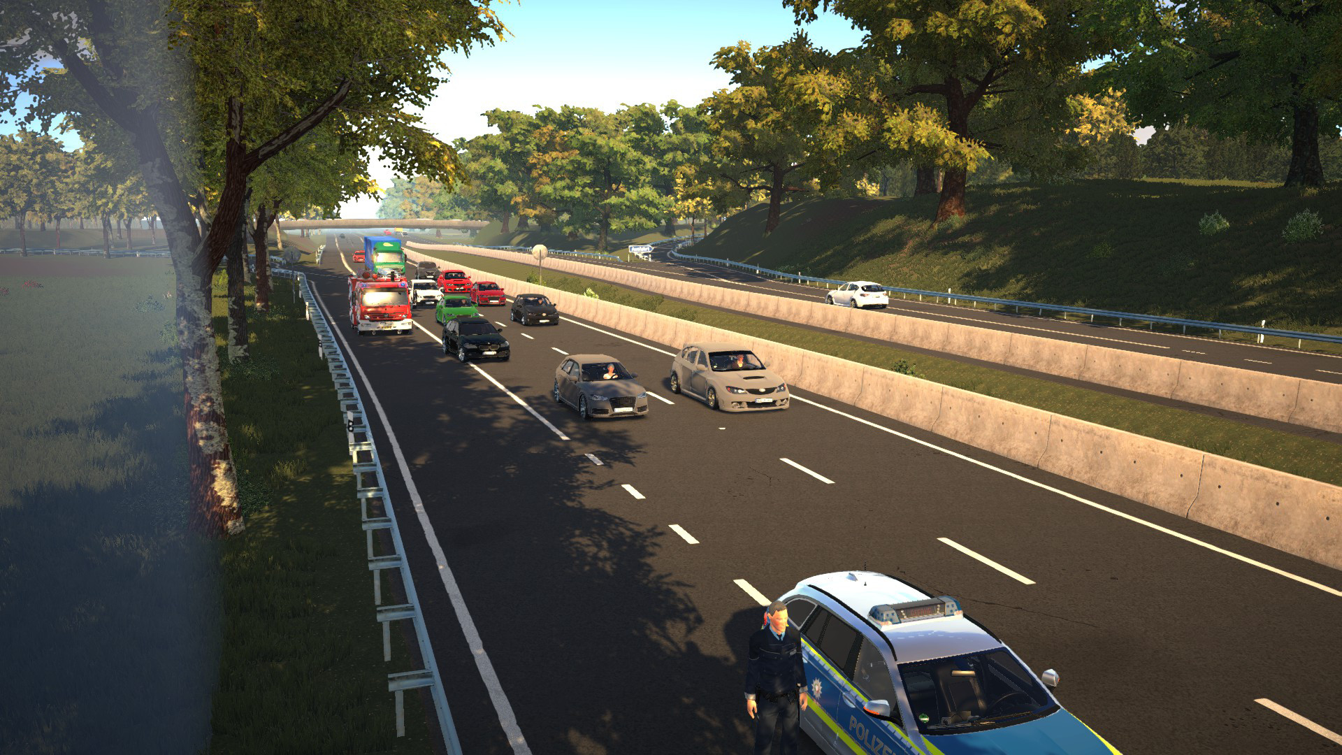 Скриншот: Autobahn Police Simulator 2