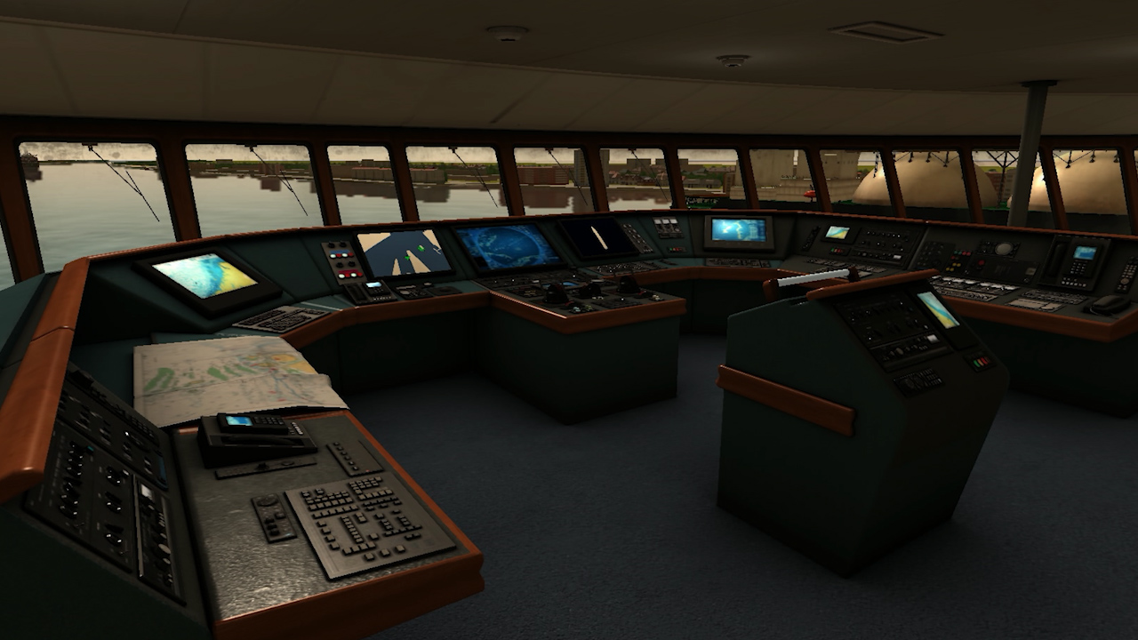 Скриншот: European Ship Simulator