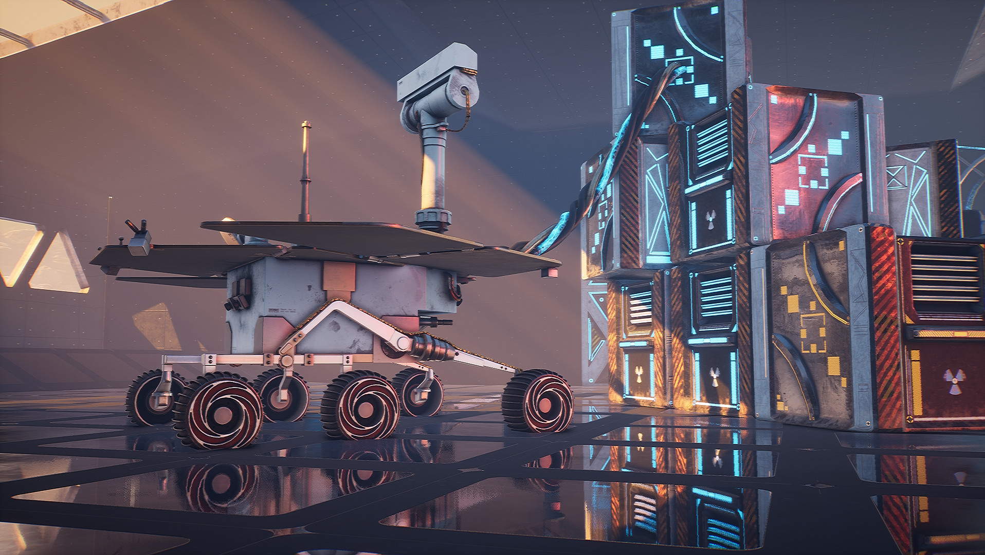 Скриншот: Mars Rover Simulator