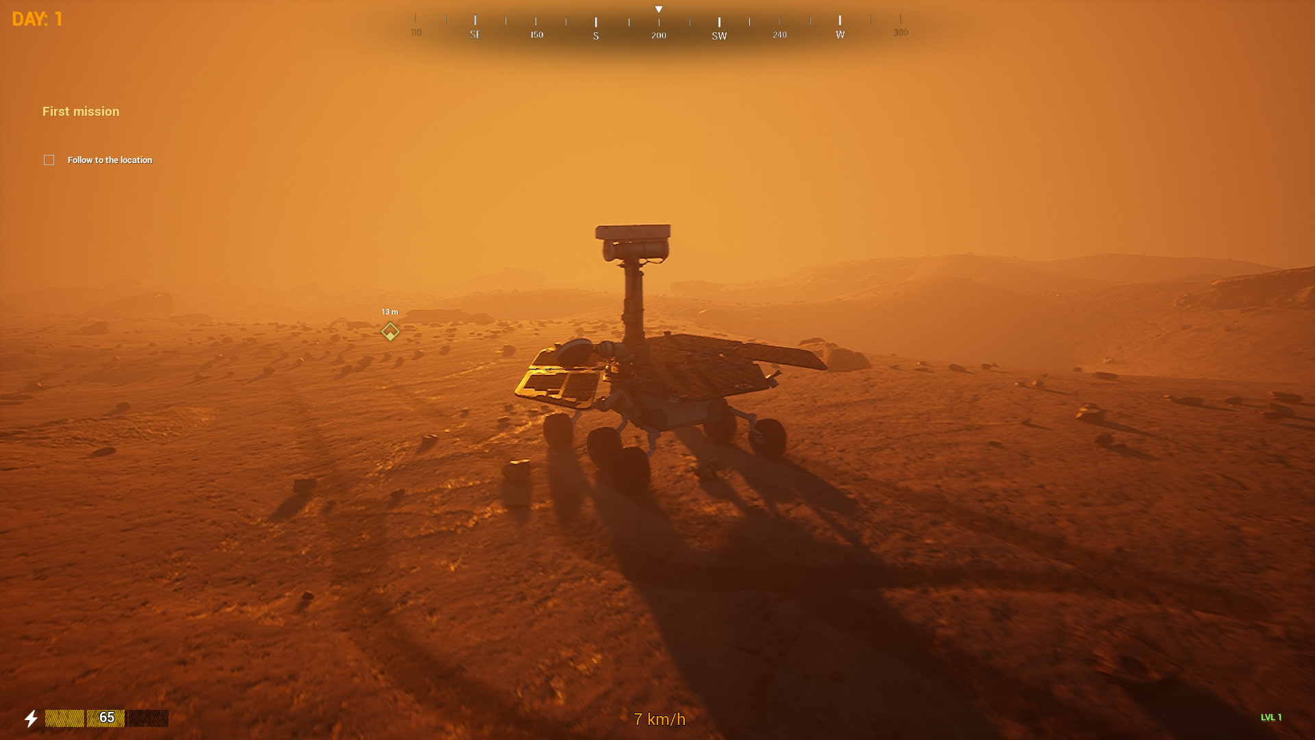 Скриншот 11: Mars Rover Simulator