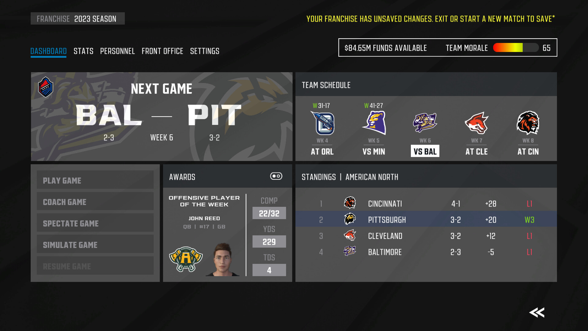 Скриншот 10: Axis Football 2024