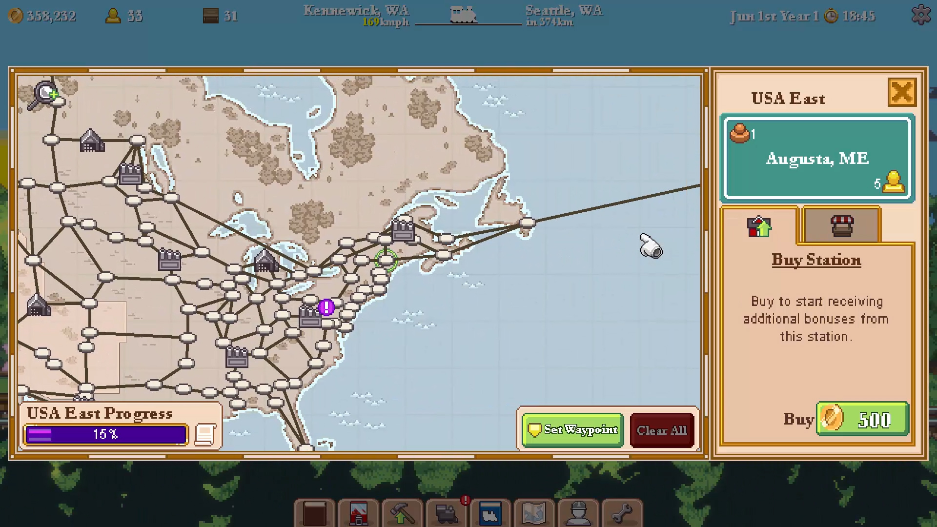 Скриншот: Tiny Rails