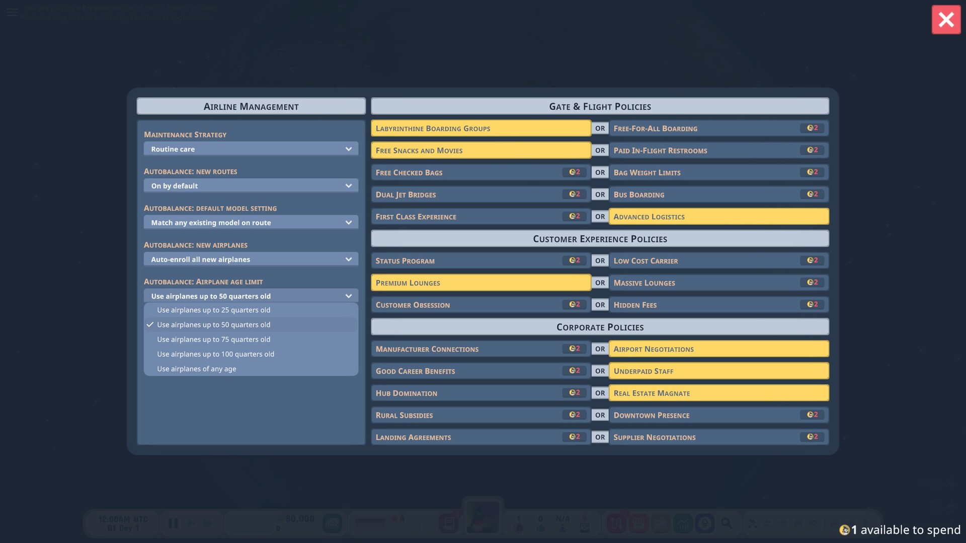 Скриншот: Puffin Planes