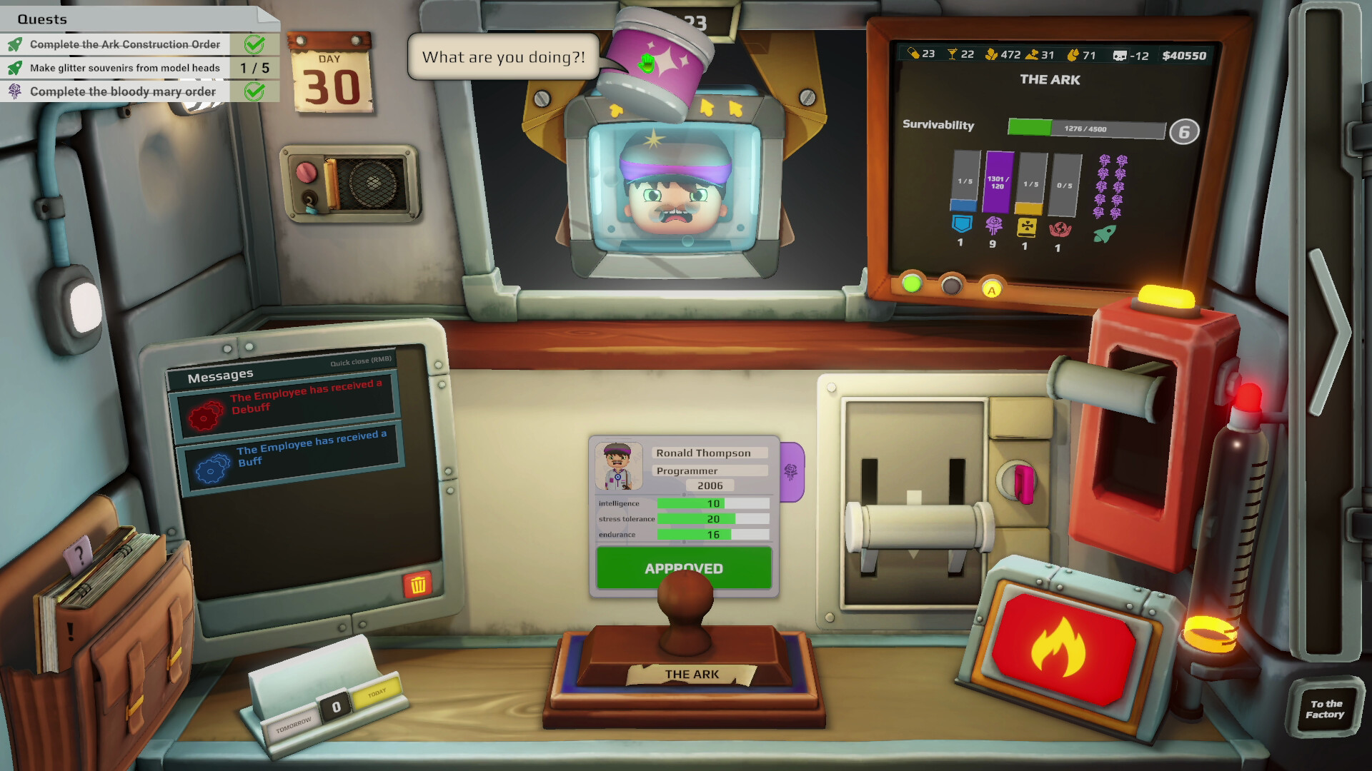 Скриншот: Organs Please