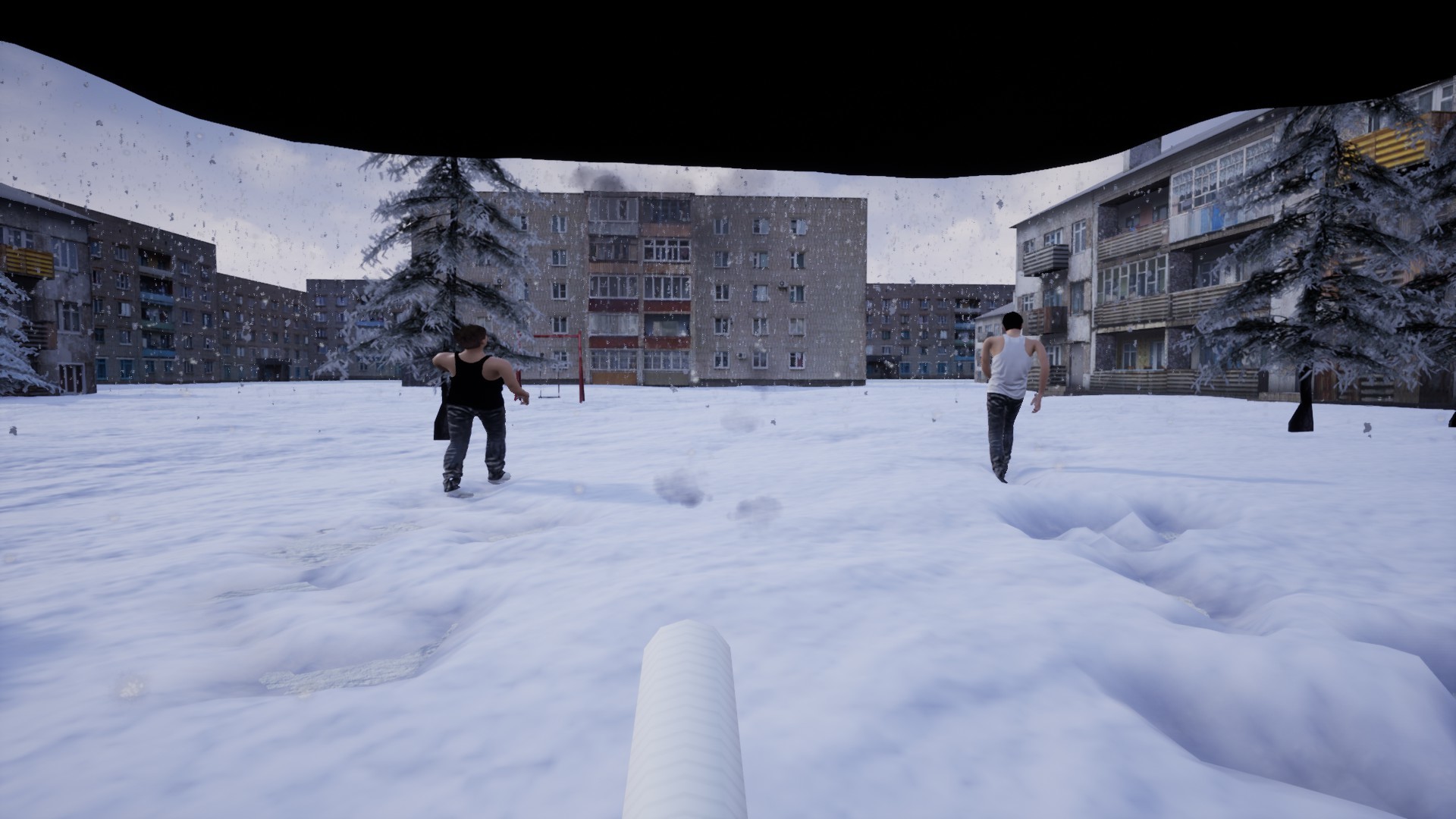 Скриншот: Симулятор Сидения у Подъезда