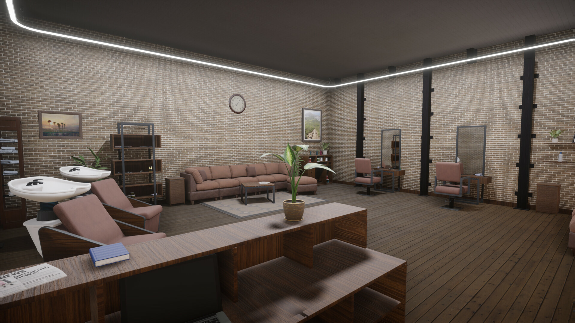 Скриншот 18: Hairdresser Simulator