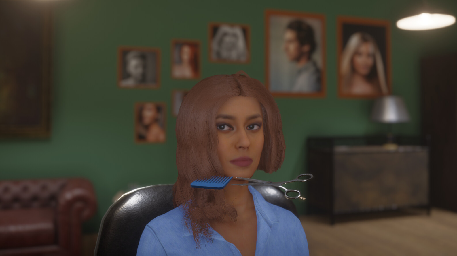 Скриншот: Hairdresser Simulator