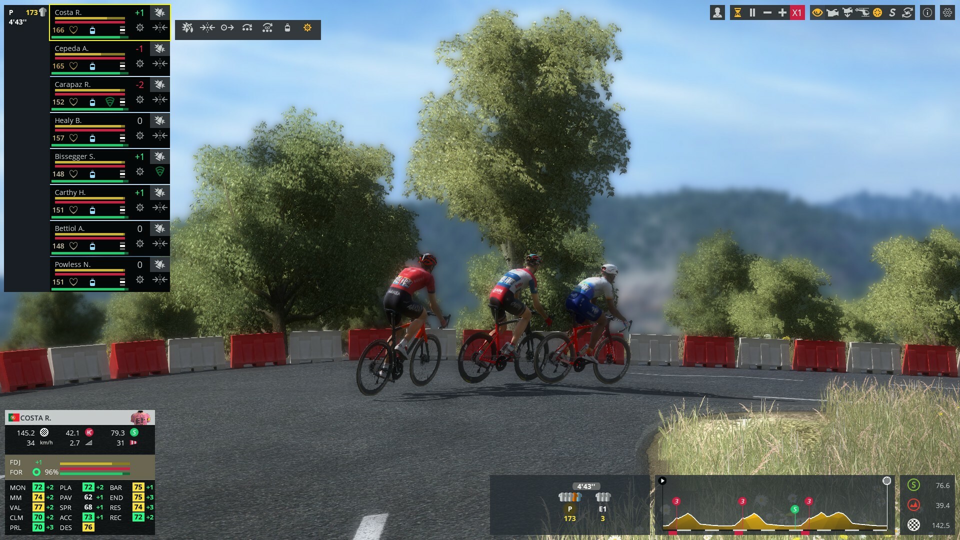 Скриншот: Pro Cycling Manager 2024