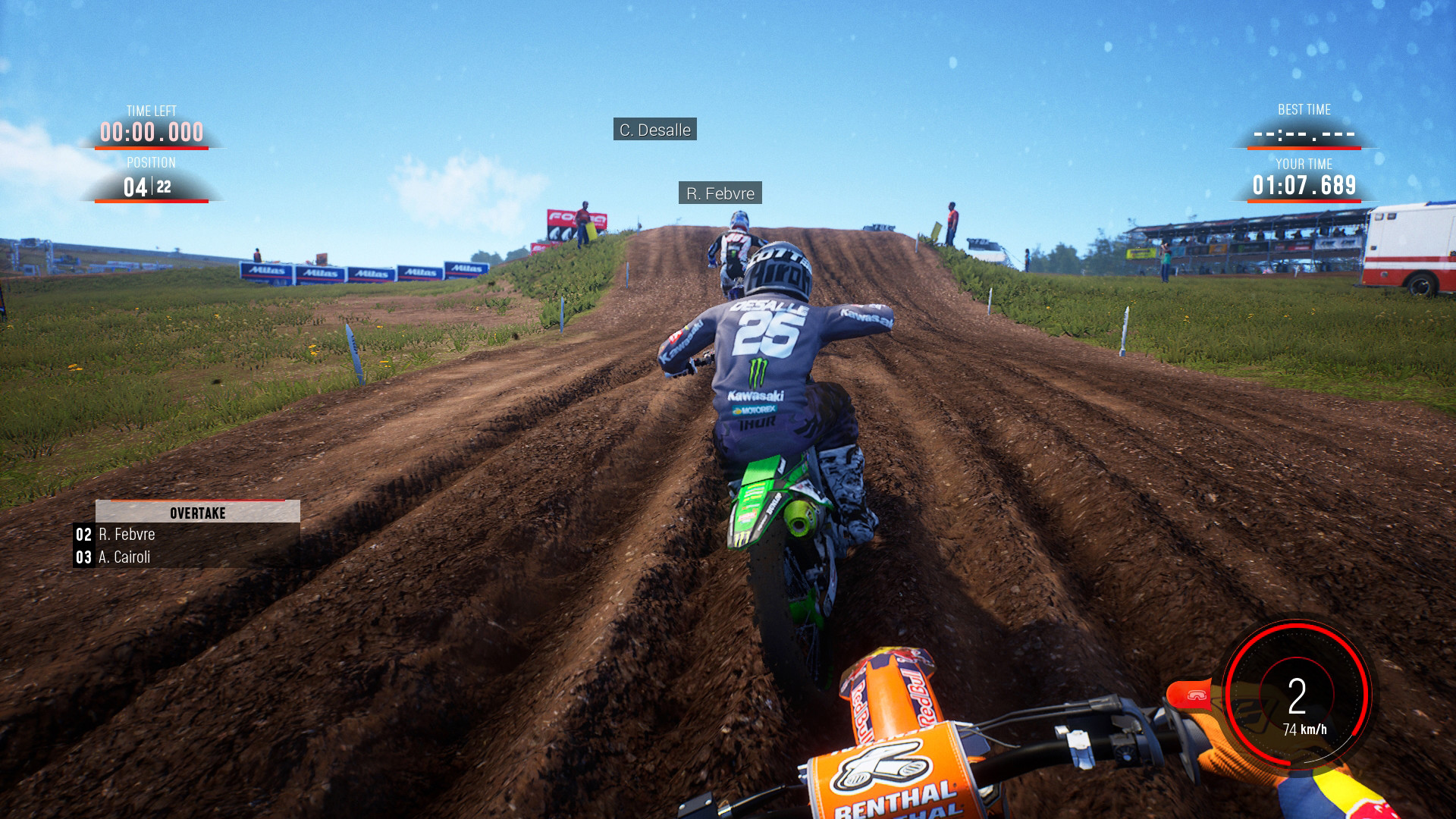 Скриншот: MXGP 2019 - The Official Motocross Videogame