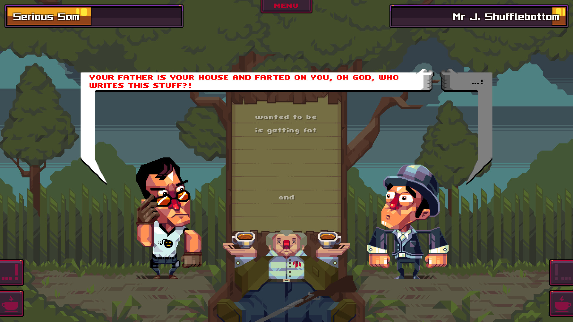 Скриншот: Oh...Sir!! The Insult Simulator