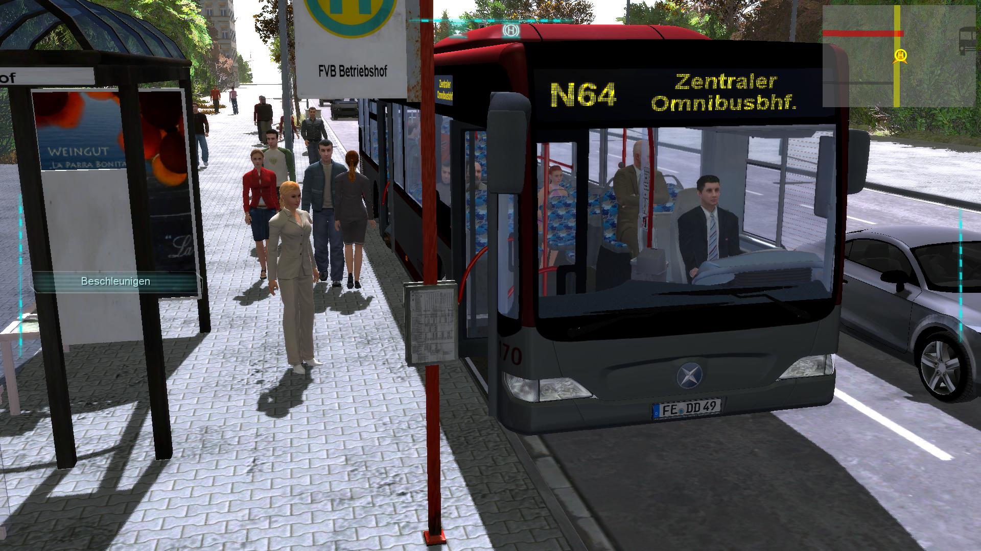 Скриншот: Bus-Simulator 2012
