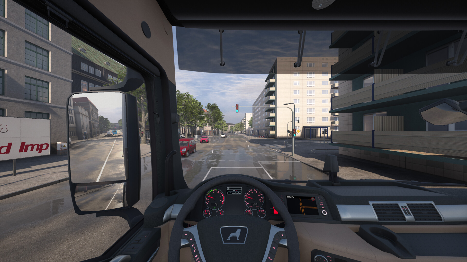 Скриншот: On The Road - The Truck Simulator